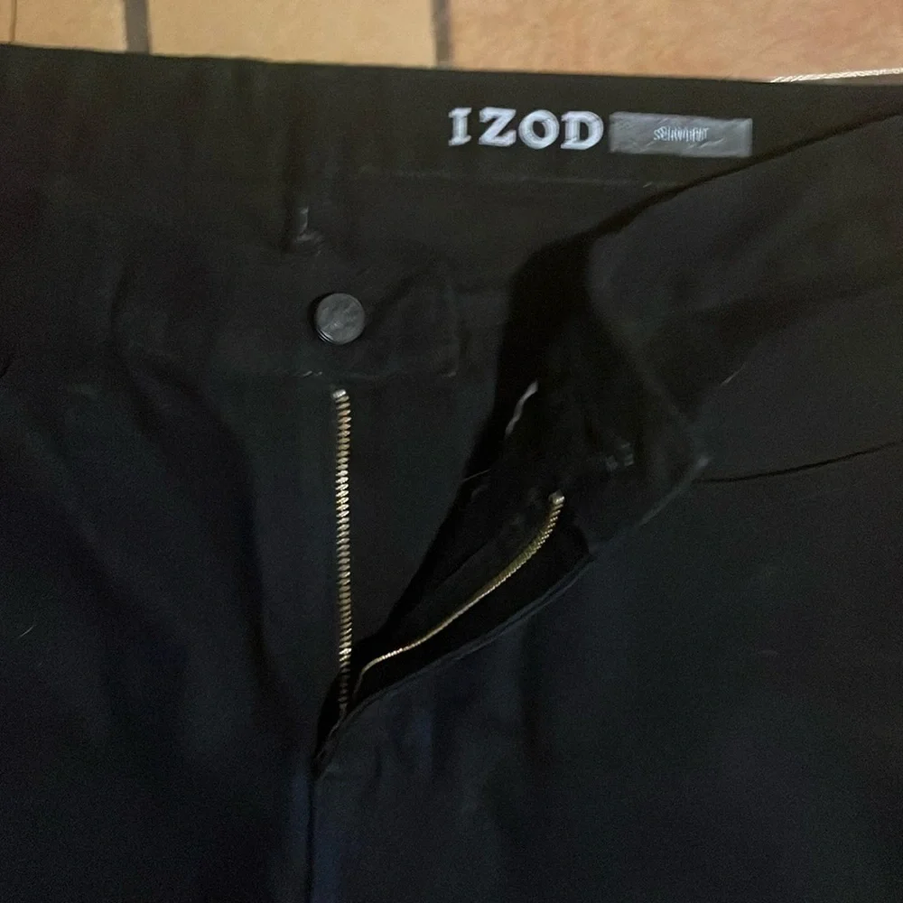 Izod black denim